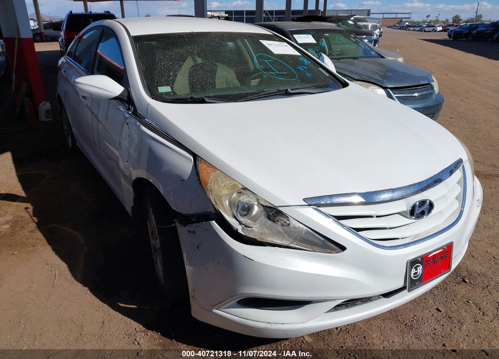 2013 HYUNDAI SONATA GLS VIN: 5NPEB4AC6DH609358