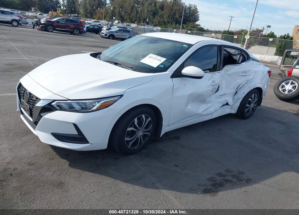 2021 NISSAN SENTRA S XTRONIC CVT VIN: 3N1AB8BV2MY216341