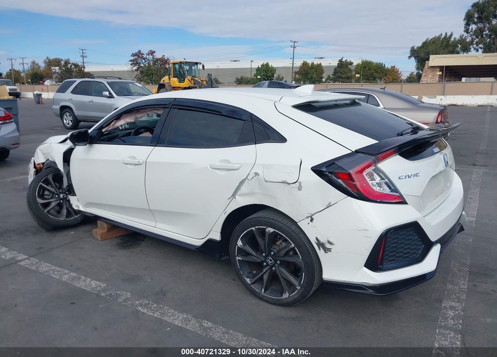 2019 HONDA CIVIC SPORT VIN: SHHFK7H47KU422905