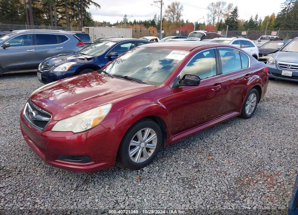 2011 SUBARU LEGACY 2.5I PREMIUM VIN: 4S3BMBC60B3247450