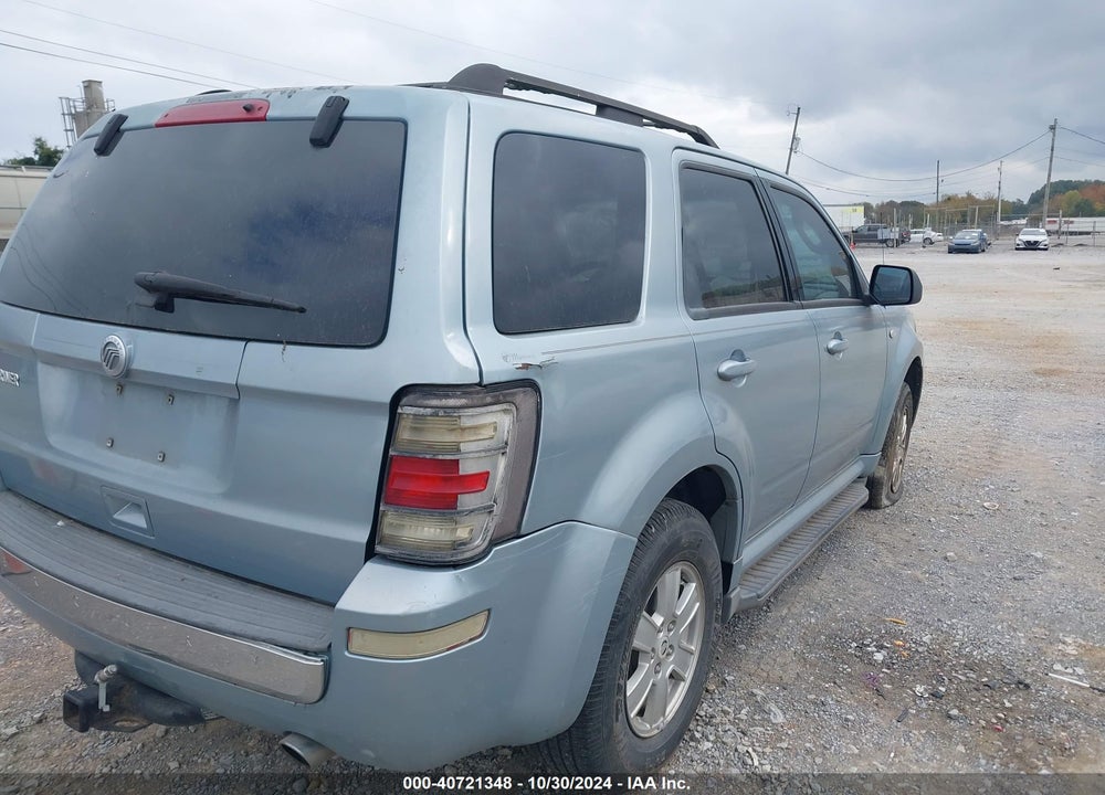2009 MERCURY MARINER I4 VIN: 4M2CU81719KJ20767