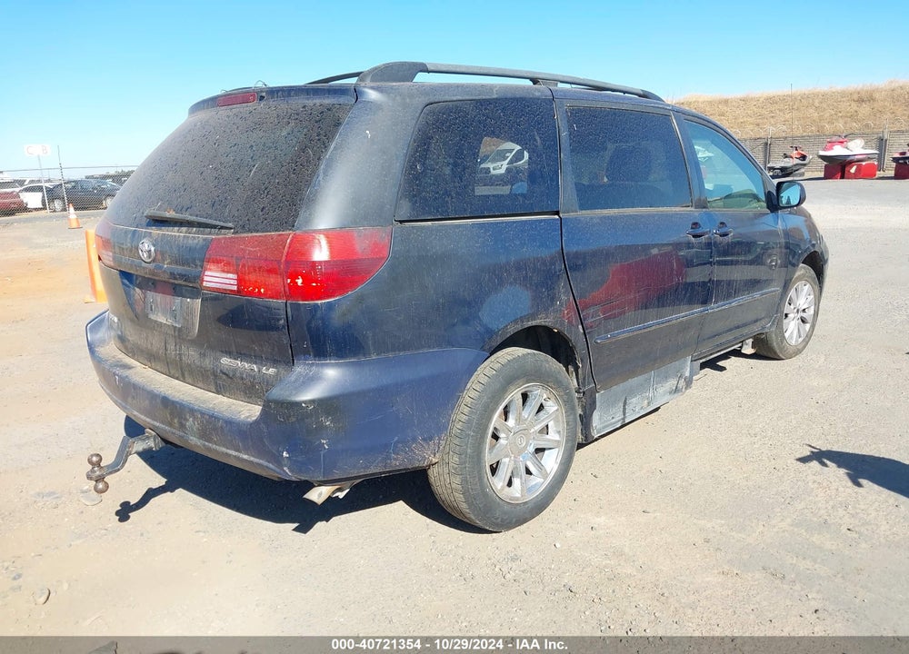 2004 TOYOTA SIENNA LE VIN: 5TDZA23C24S127728