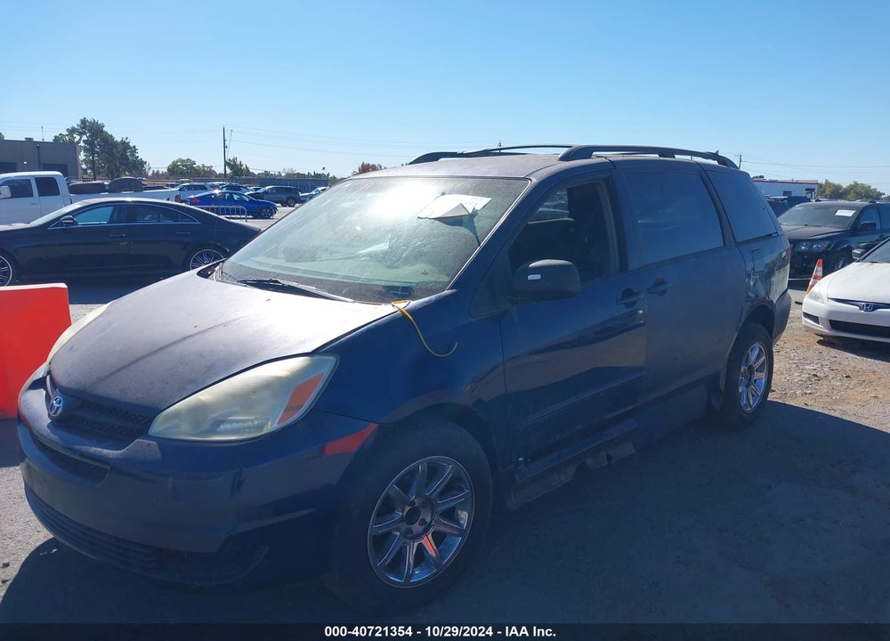 2004 TOYOTA SIENNA LE VIN: 5TDZA23C24S127728