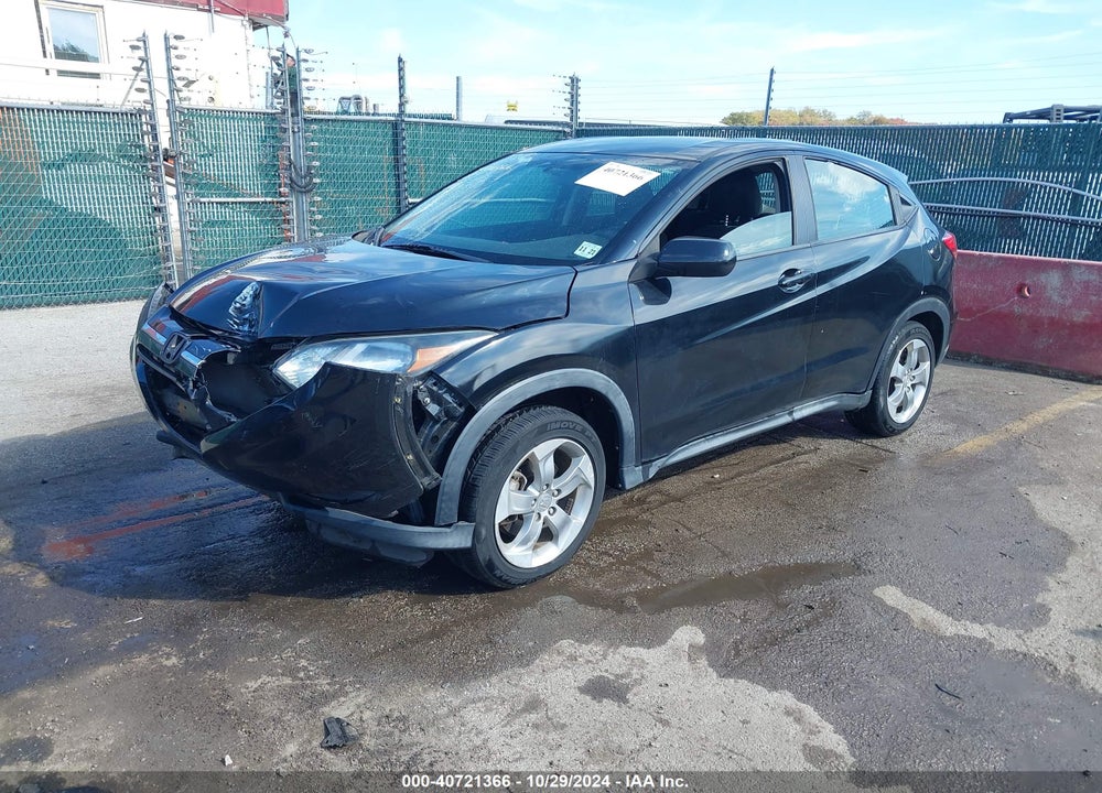 2016 HONDA HR-V LX VIN: 3CZRU6H33GM765587