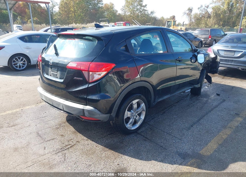 2016 HONDA HR-V LX VIN: 3CZRU6H33GM765587