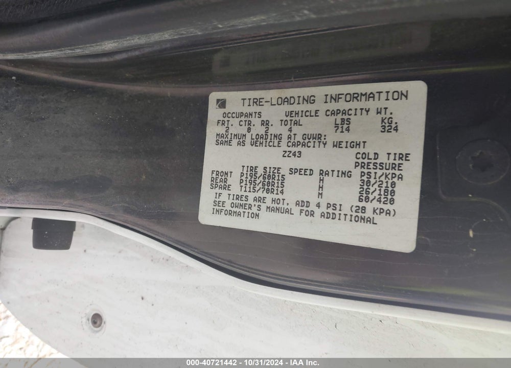 1997 SATURN SC SC2 VIN: 1G8ZH1273VZ353491