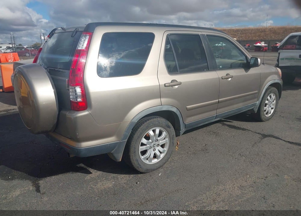 2005 HONDA CR-V SE VIN: JHLRD78995C063436