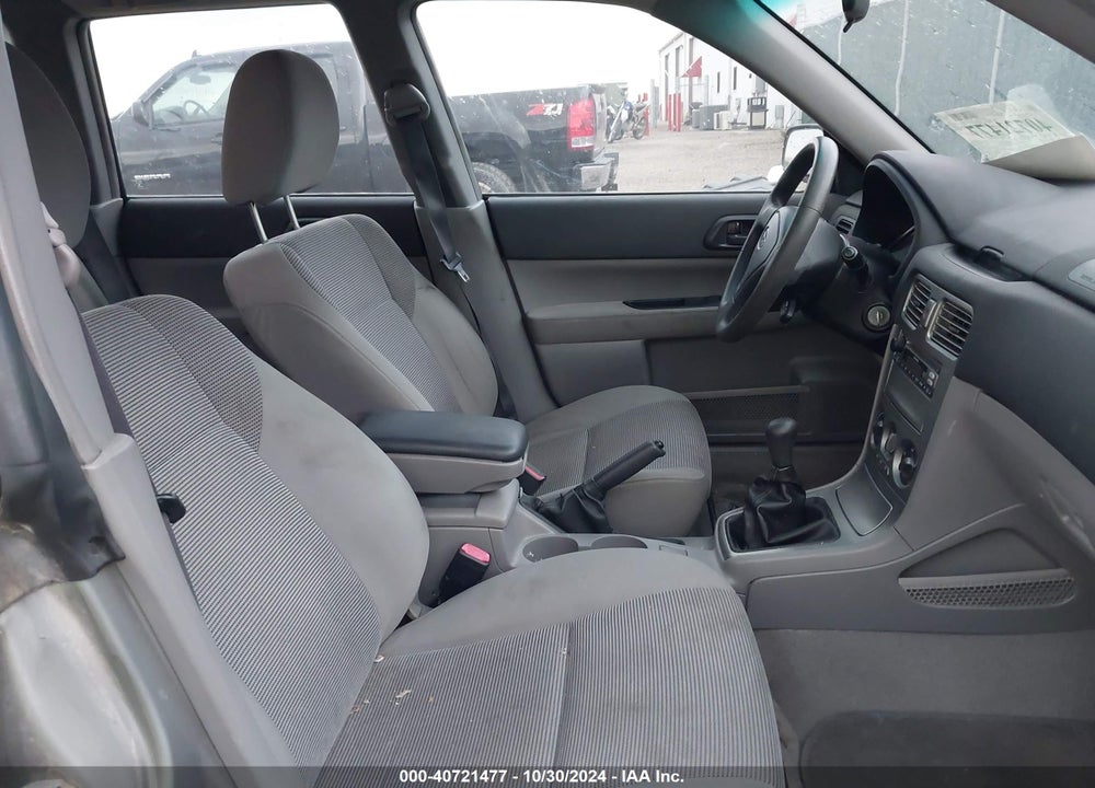 2006 SUBARU FORESTER 2.5X VIN: JF1SG63636G721863