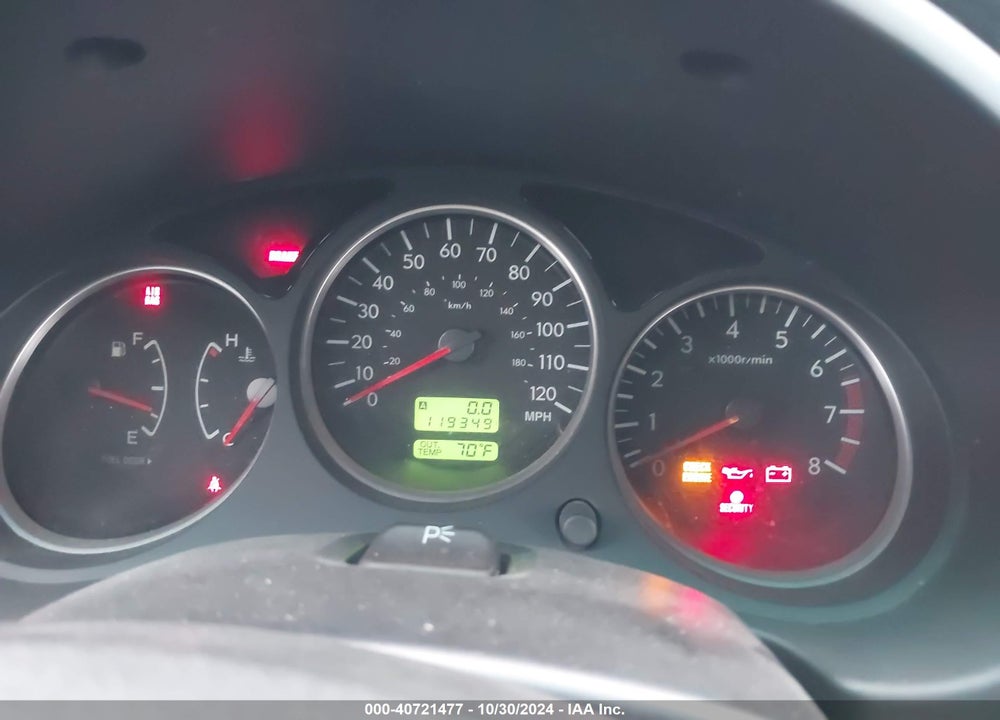 2006 SUBARU FORESTER 2.5X VIN: JF1SG63636G721863