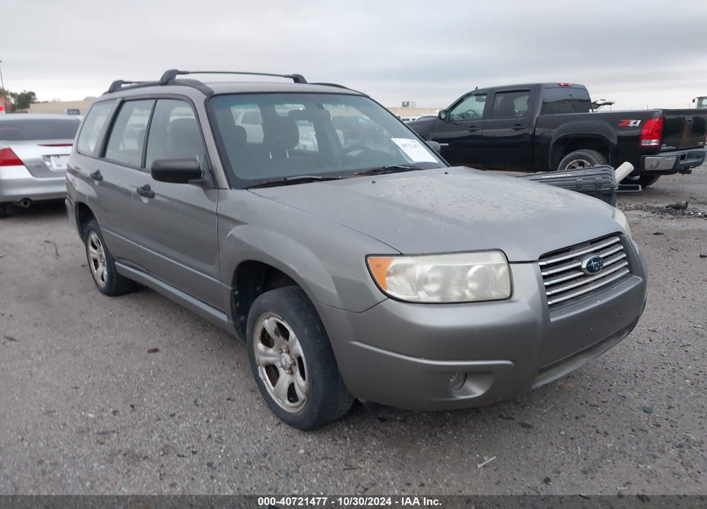 2006 SUBARU FORESTER 2.5X VIN: JF1SG63636G721863