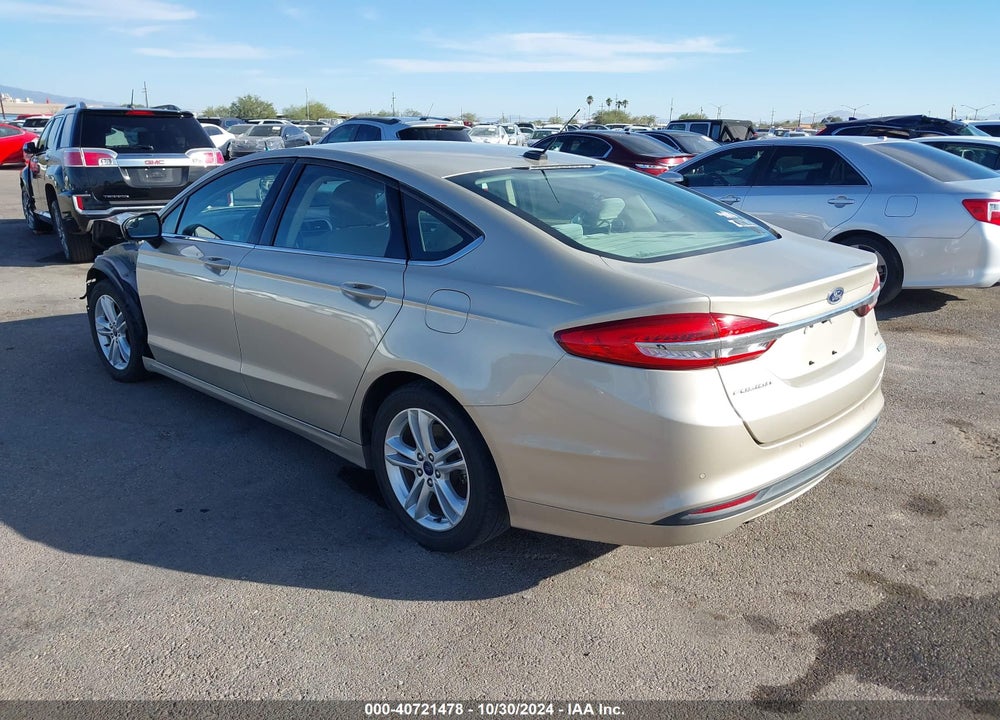 2018 FORD FUSION SE VIN: 3FA6P0HD2JR204870