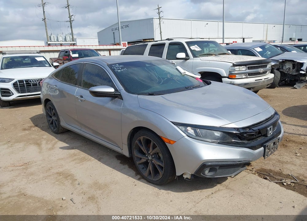 2020 HONDA CIVIC SPORT VIN: 19XFC2F85LE013980