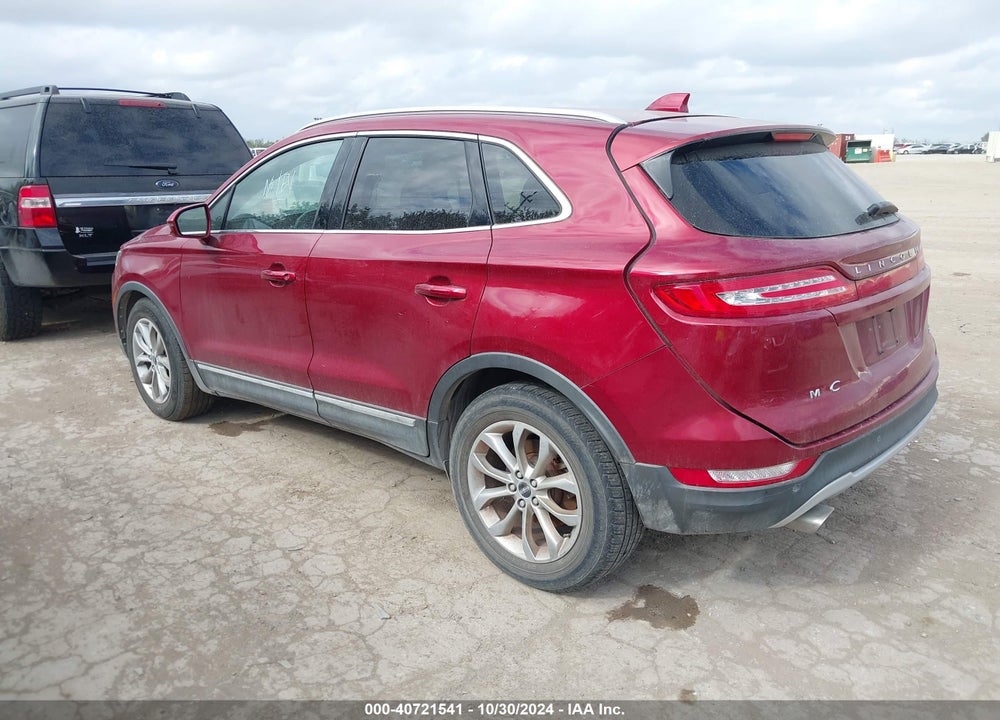 2017 LINCOLN MKC SELECT VIN: 5LMCJ2C98HUL03766
