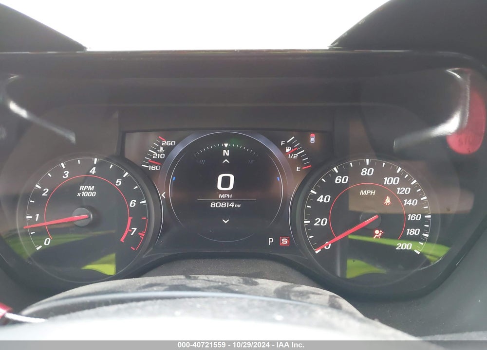 2020 CHEVROLET CAMARO RWD 2SS VIN: 1G1FH1R7XL0103268