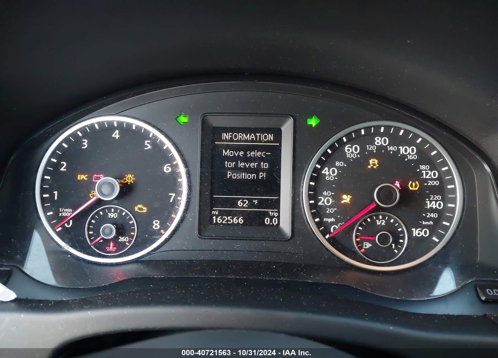 2014 VOLKSWAGEN TIGUAN SEL VIN: WVGBV3AX8EW508532