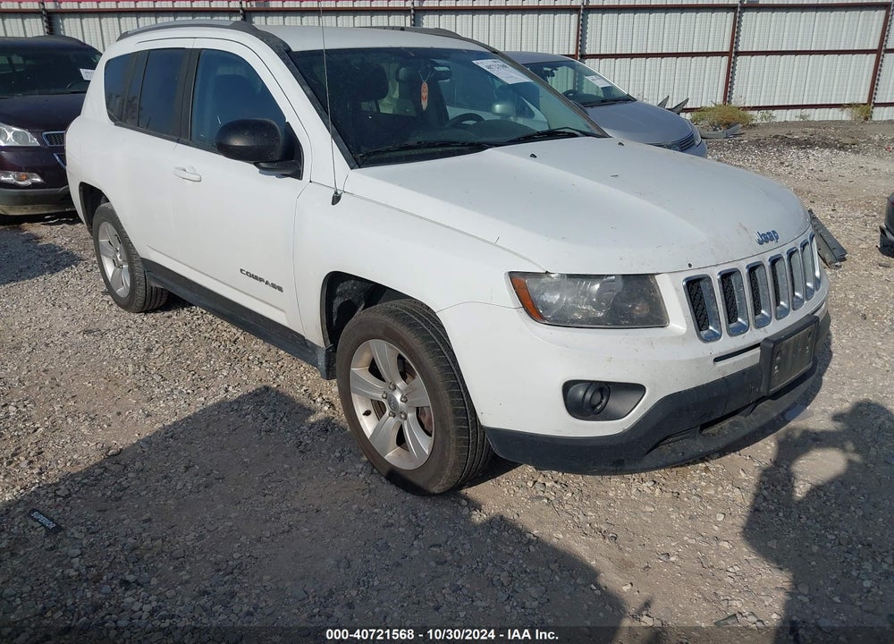 2016 JEEP COMPASS SPORT VIN: 1C4NJCBA5GD612045