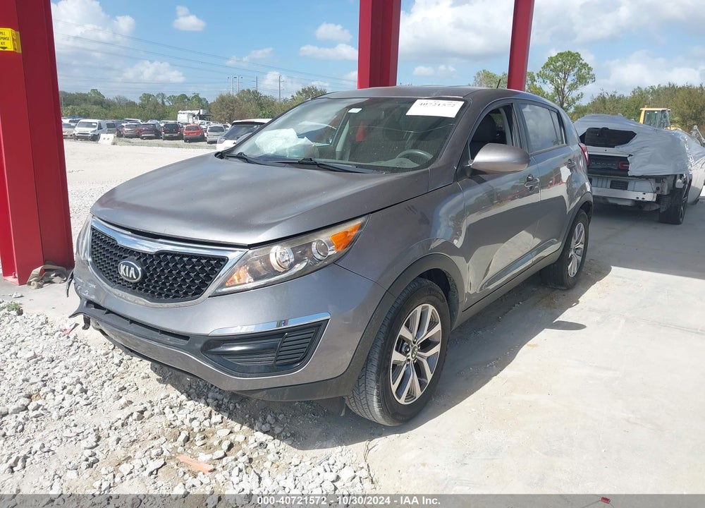 2016 KIA SPORTAGE LX VIN: KNDPB3AC9G7869264