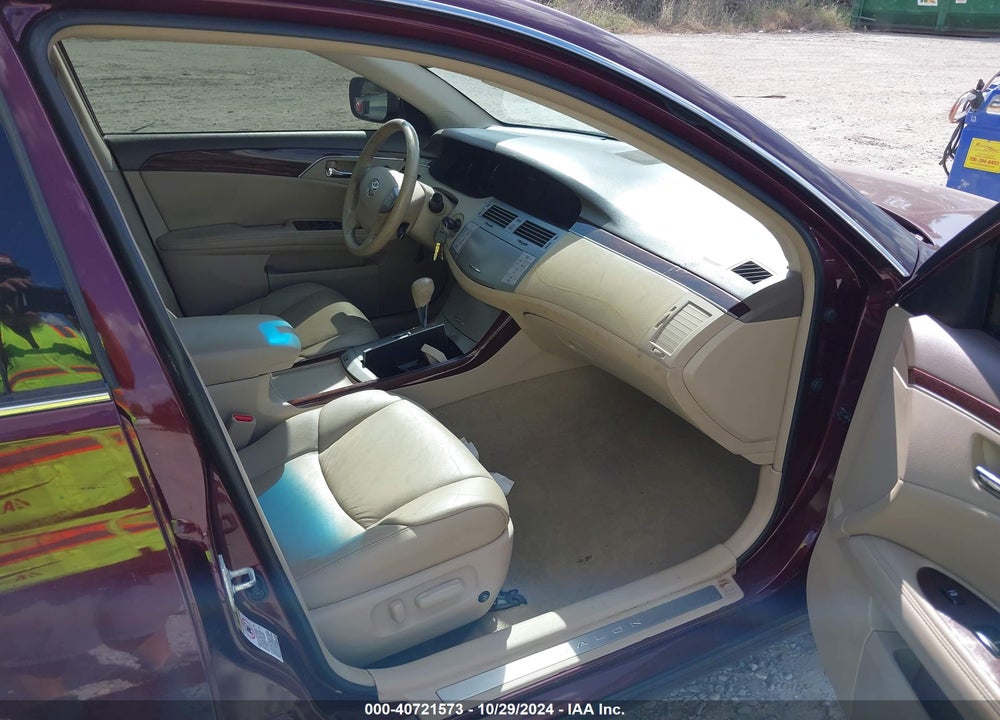 2008 TOYOTA AVALON XLS VIN: 4T1BK36B78U259694