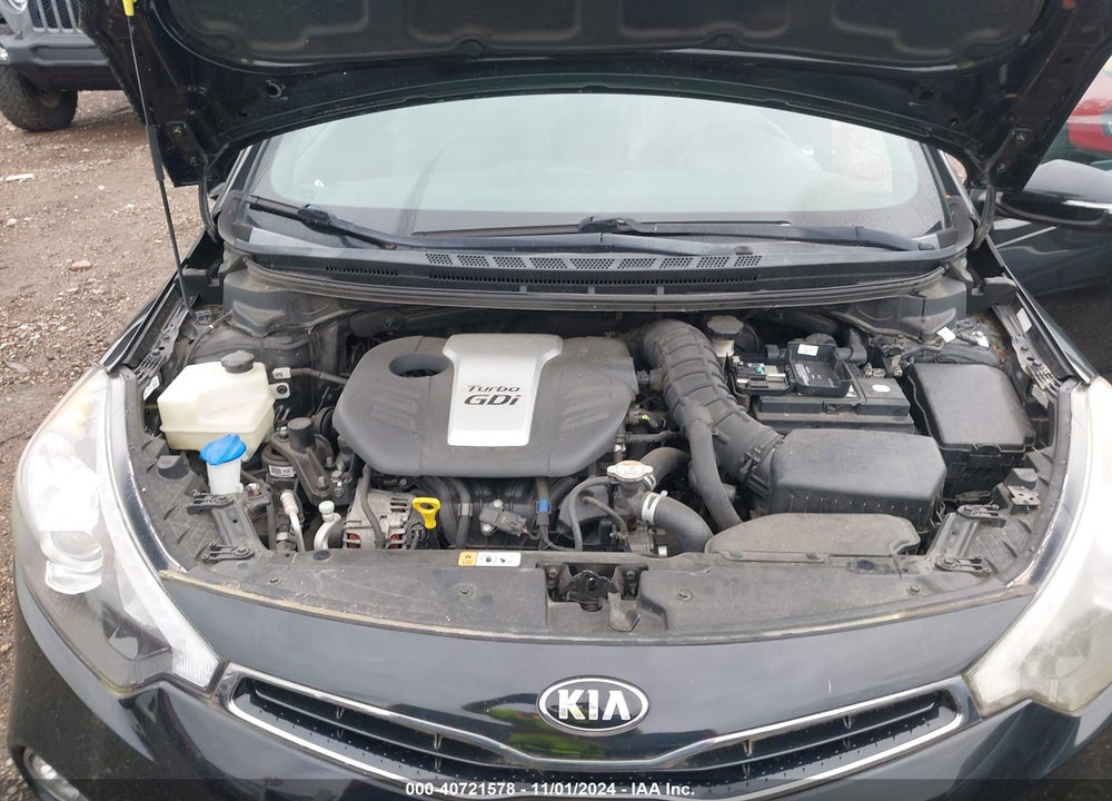 2016 KIA FORTE KOUP SX VIN: KNAFZ6A38G5621542