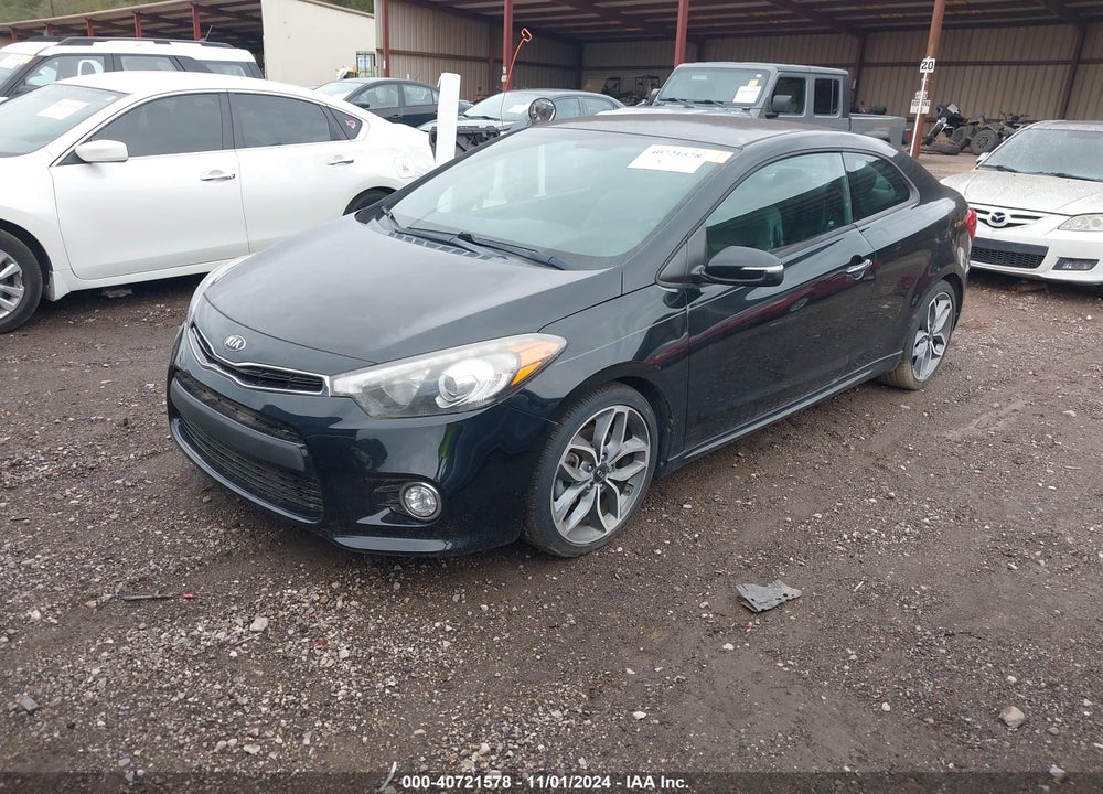 2016 KIA FORTE KOUP SX VIN: KNAFZ6A38G5621542