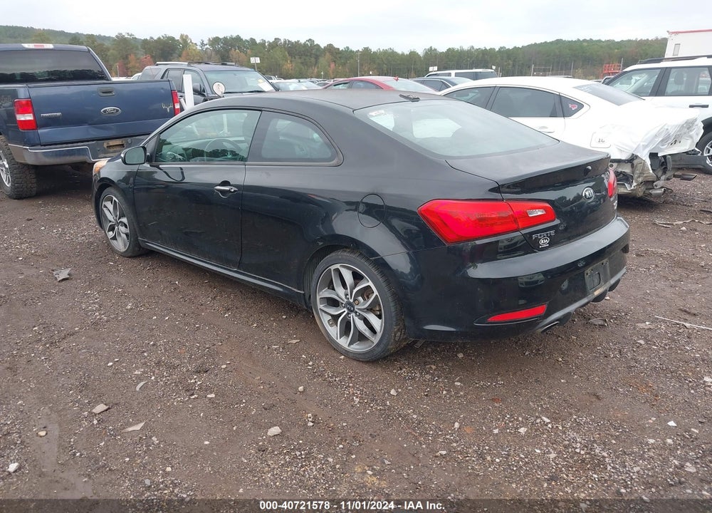2016 KIA FORTE KOUP SX VIN: KNAFZ6A38G5621542