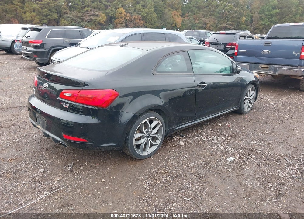 2016 KIA FORTE KOUP SX VIN: KNAFZ6A38G5621542
