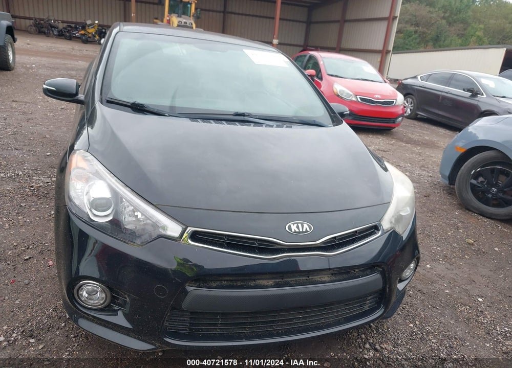 2016 KIA FORTE KOUP SX VIN: KNAFZ6A38G5621542