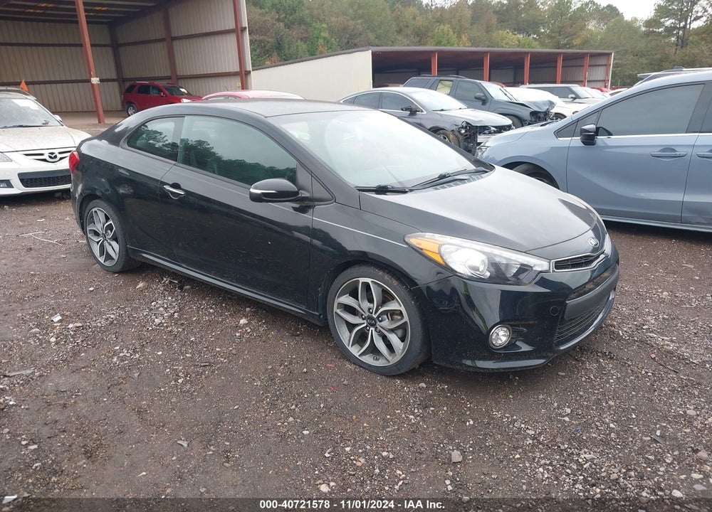 2016 KIA FORTE KOUP SX VIN: KNAFZ6A38G5621542