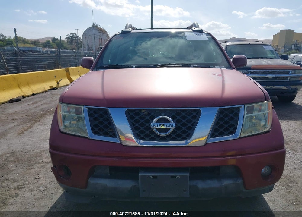 2006 NISSAN FRONTIER LE VIN: 1N6AD07W96C453797