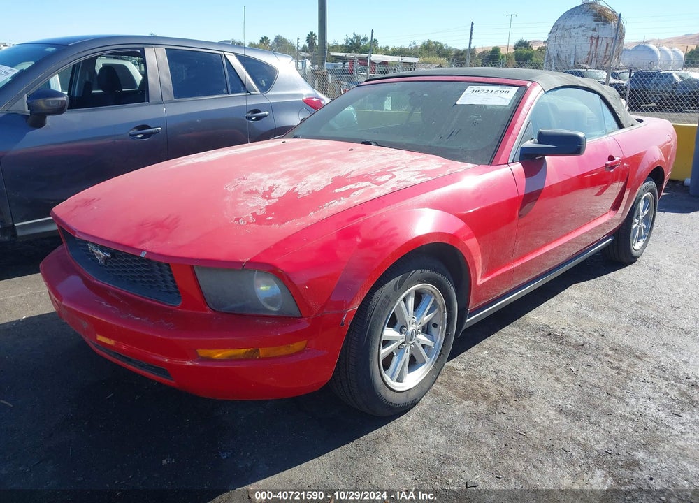 2007 FORD MUSTANG V6 DELUXE/V6 PREMIUM VIN: 1ZVFT84N775253610