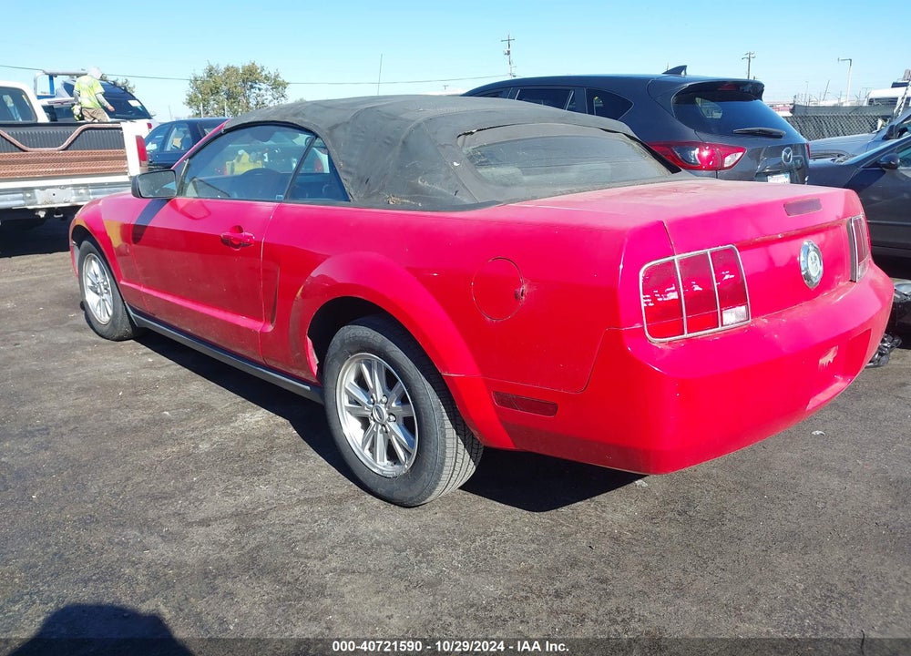 2007 FORD MUSTANG V6 DELUXE/V6 PREMIUM VIN: 1ZVFT84N775253610