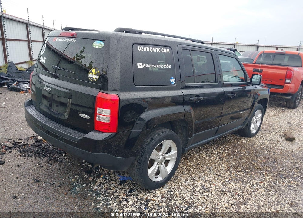 2013 JEEP PATRIOT LATITUDE VIN: 1C4NJRFB6DD174346