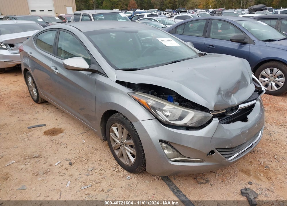 2015 HYUNDAI ELANTRA SE (ULSAN PLANT) VIN: KMHDH4AE2FU320817