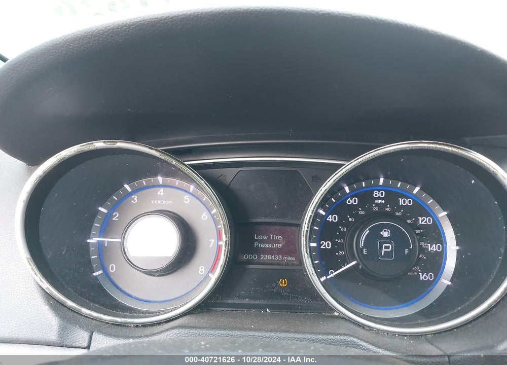 2011 HYUNDAI SONATA GLS VIN: 5NPEB4AC3BH241184