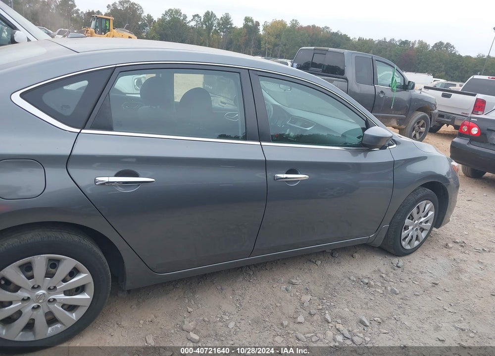2017 NISSAN SENTRA SV VIN: 3N1AB7APXHL653505