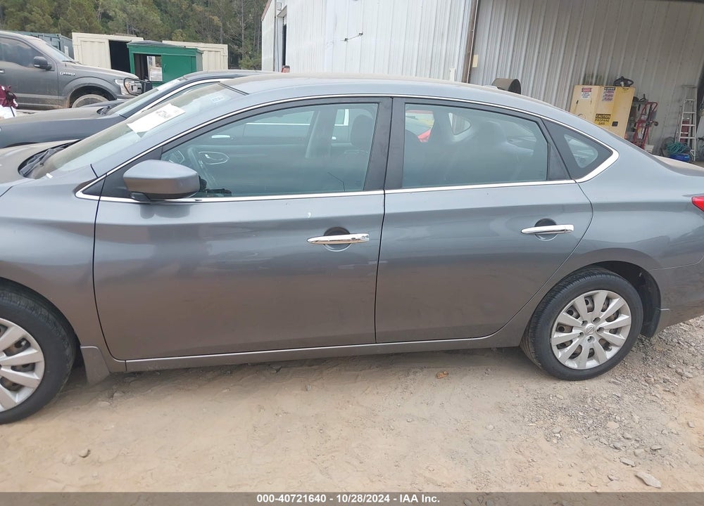 2017 NISSAN SENTRA SV VIN: 3N1AB7APXHL653505