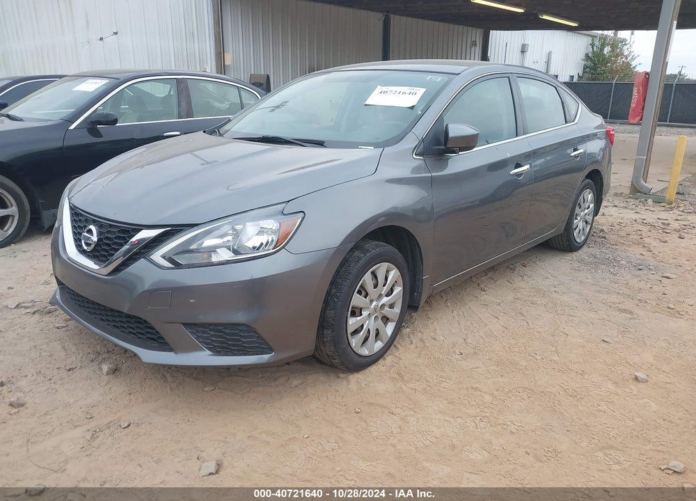 2017 NISSAN SENTRA SV VIN: 3N1AB7APXHL653505
