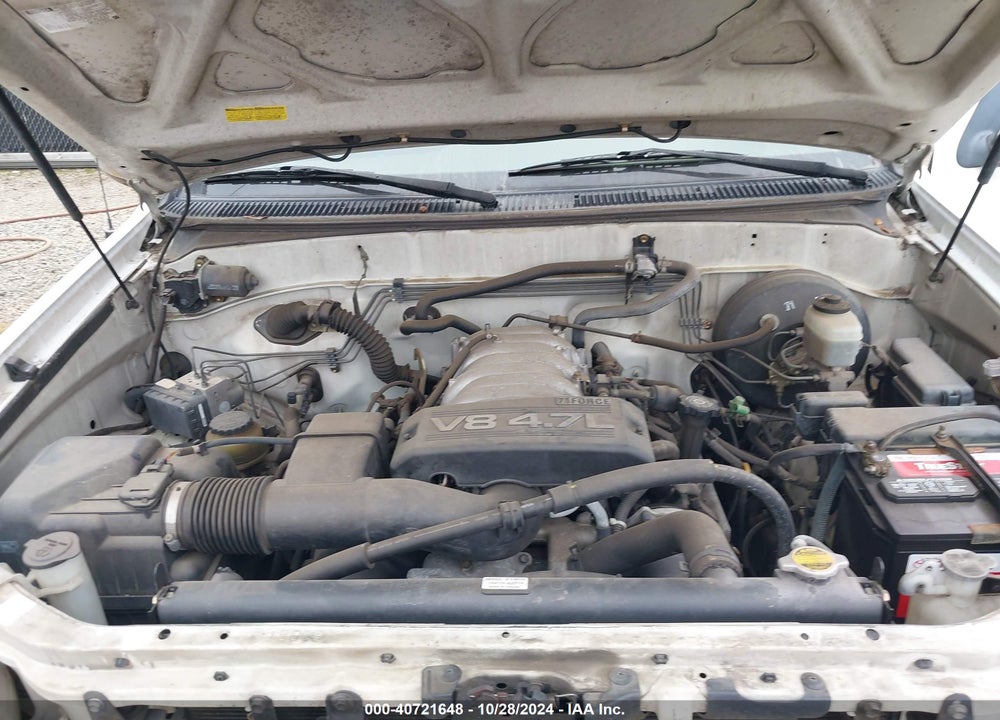 2004 TOYOTA TUNDRA SR5 V8 VIN: 5TBET34104S449725