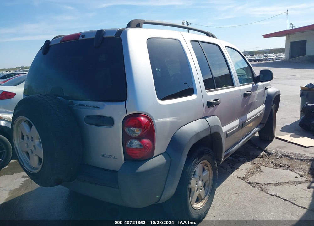 2007 JEEP LIBERTY SPORT VIN: 1J4GL48K07W675965