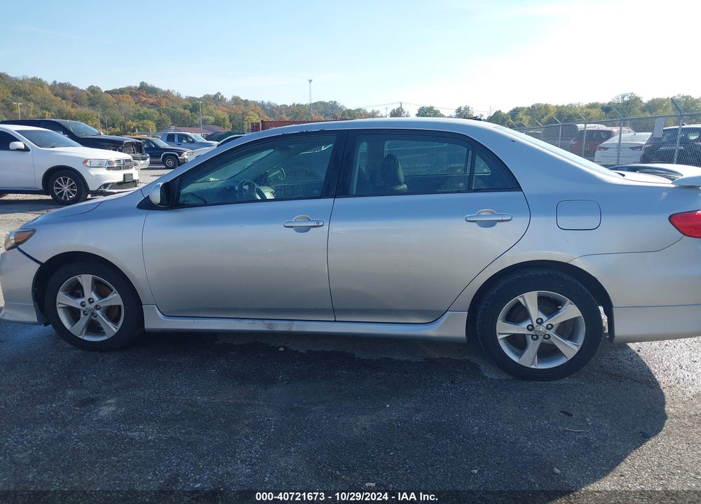 2011 TOYOTA COROLLA S VIN: 2T1BU4EE2BC749321