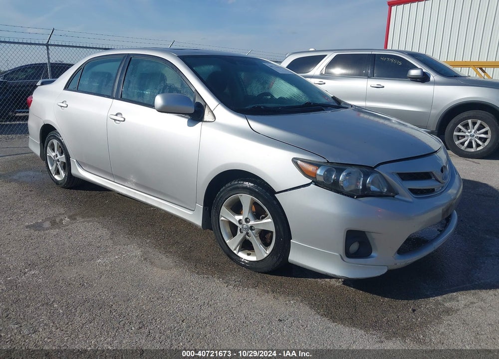 2011 TOYOTA COROLLA S VIN: 2T1BU4EE2BC749321