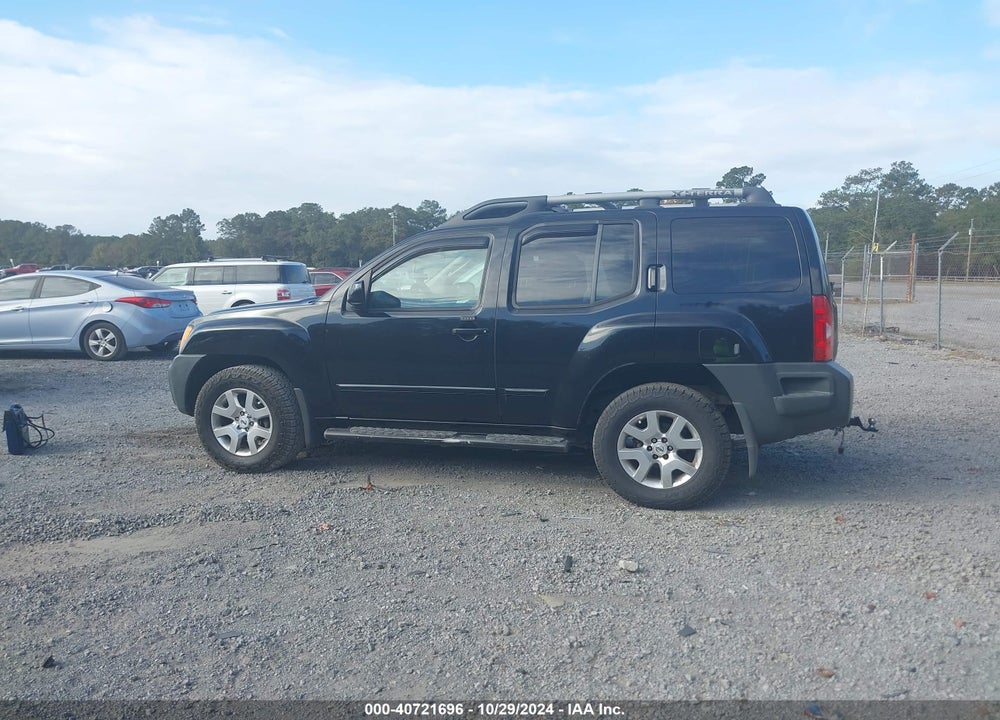 2009 NISSAN XTERRA SE VIN: 5N1AN08W59C512682