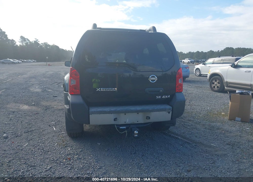 2009 NISSAN XTERRA SE VIN: 5N1AN08W59C512682
