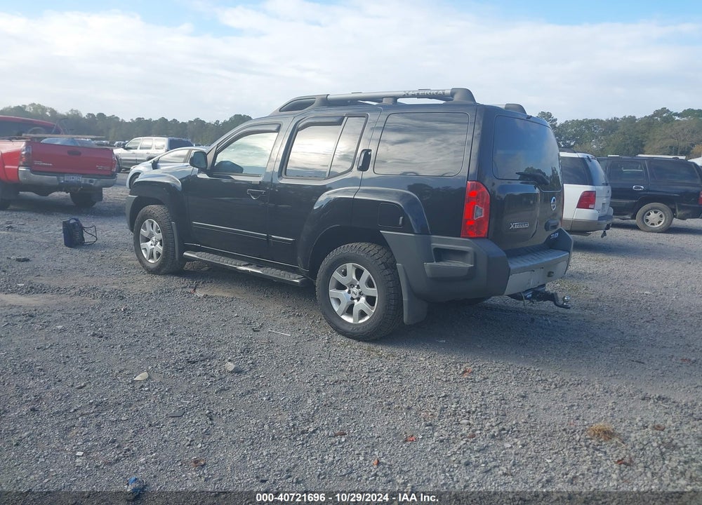 2009 NISSAN XTERRA SE VIN: 5N1AN08W59C512682