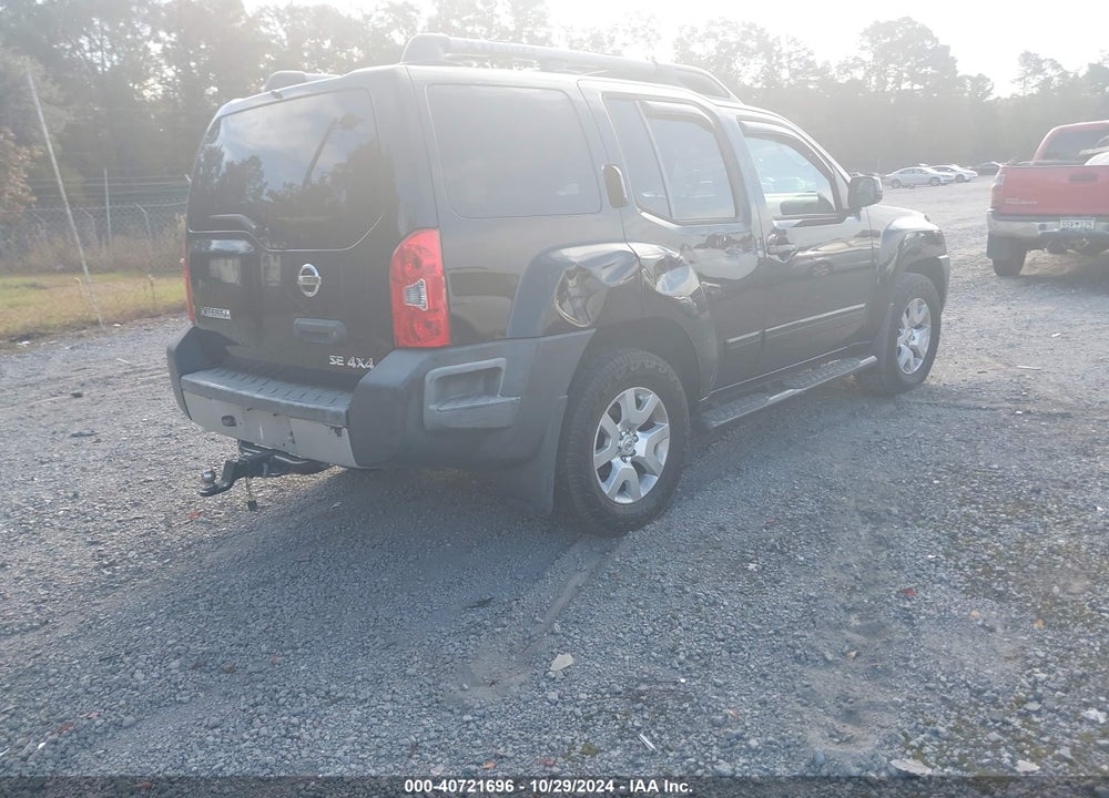 2009 NISSAN XTERRA SE VIN: 5N1AN08W59C512682