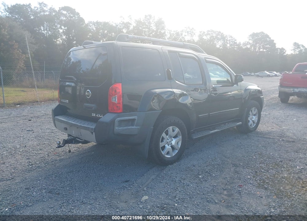 2009 NISSAN XTERRA SE VIN: 5N1AN08W59C512682