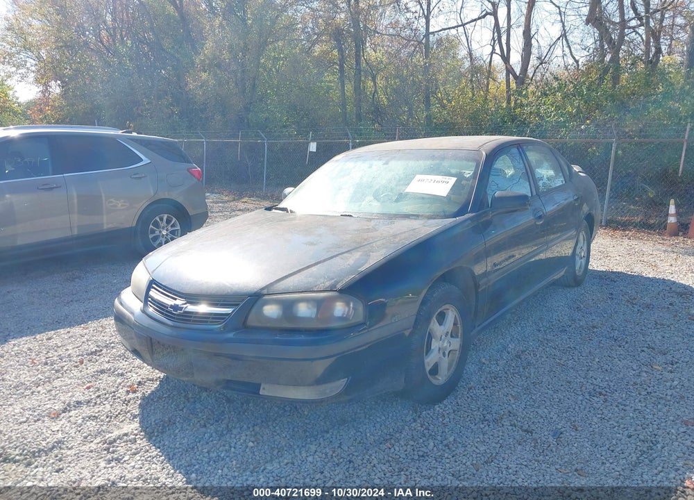 2003 CHEVROLET IMPALA LS VIN: 2G1WH52K639407628