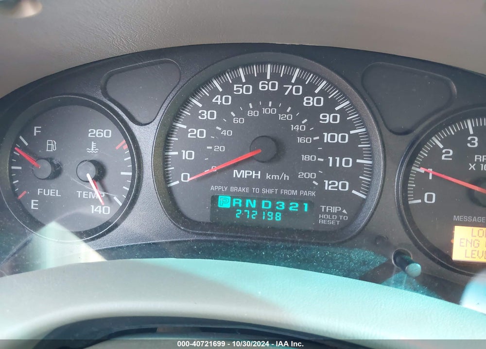 2003 CHEVROLET IMPALA LS VIN: 2G1WH52K639407628
