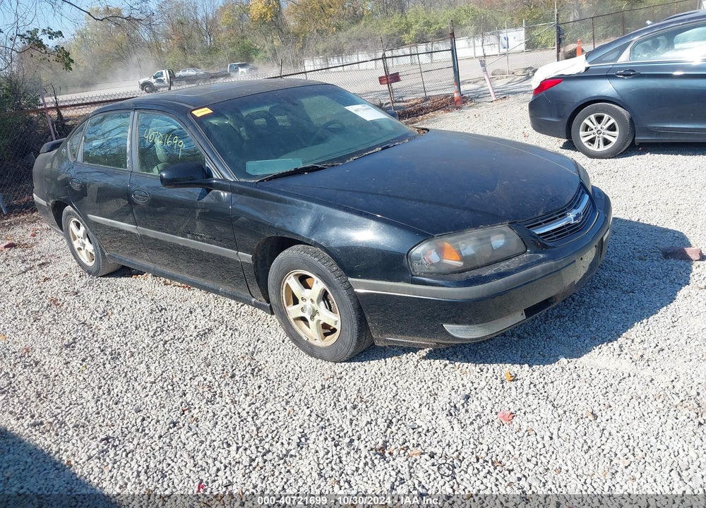 2003 CHEVROLET IMPALA LS VIN: 2G1WH52K639407628