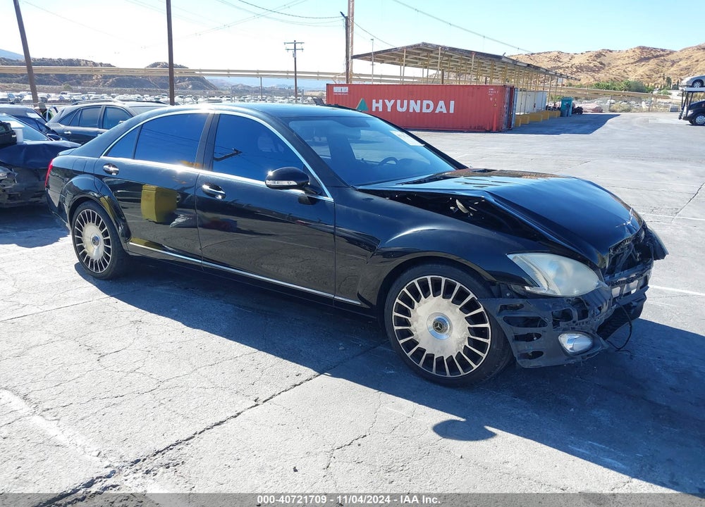 2007 MERCEDES-BENZ S 550 VIN: WDDNG71X67A044259